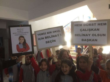 Okulda meclis seçimi 