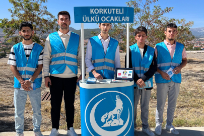 Korkuteli  Ülkü Ocakları uyuşturucuya savaş açtı